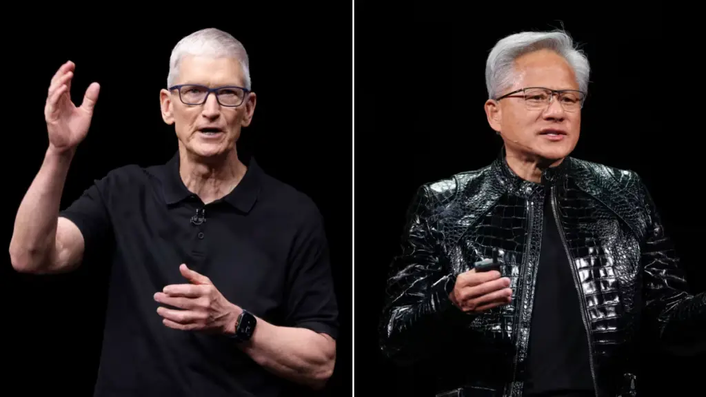 One company is building the technology behind artificial intelligence, while the other is focusing on delivering AI experiences to billions of consumers.